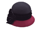 100% Wool Cloche Hats