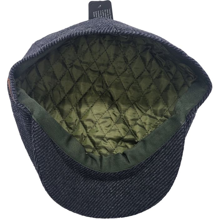 Classic Charcoal Colour Newsboy Cap