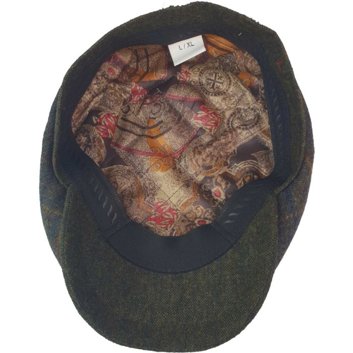 Classic Checked Flat Cap