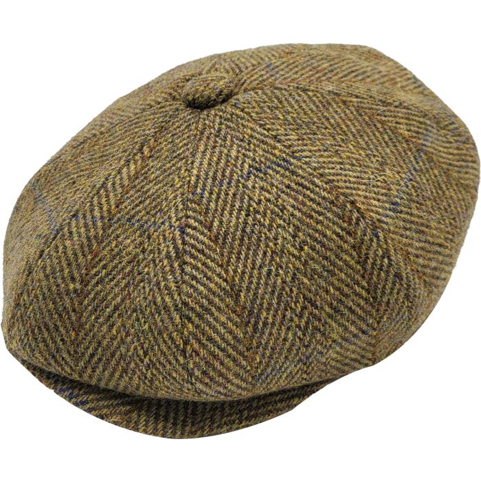 Kids Herringbone Newsboy Cap