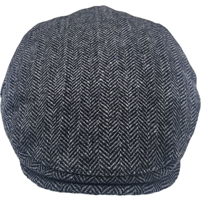 Classic Herringbone Flat Cap