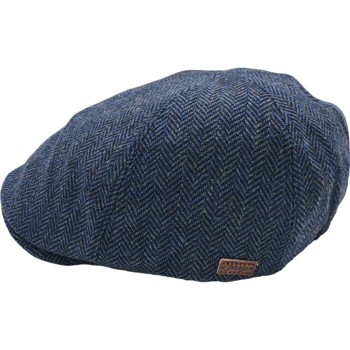 Herringbone Flat Cap