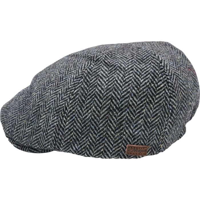 Herringbone Flat Cap