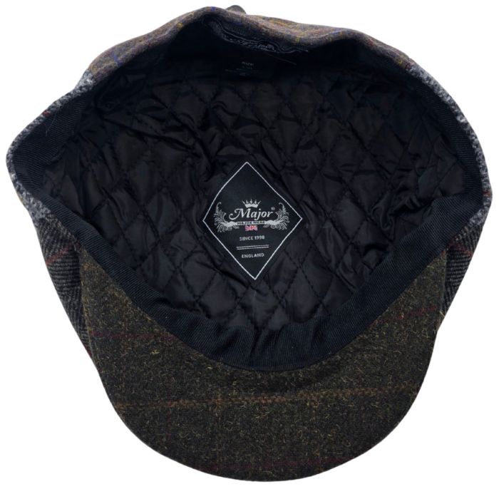 Wool Patchwork Newsboy Caps