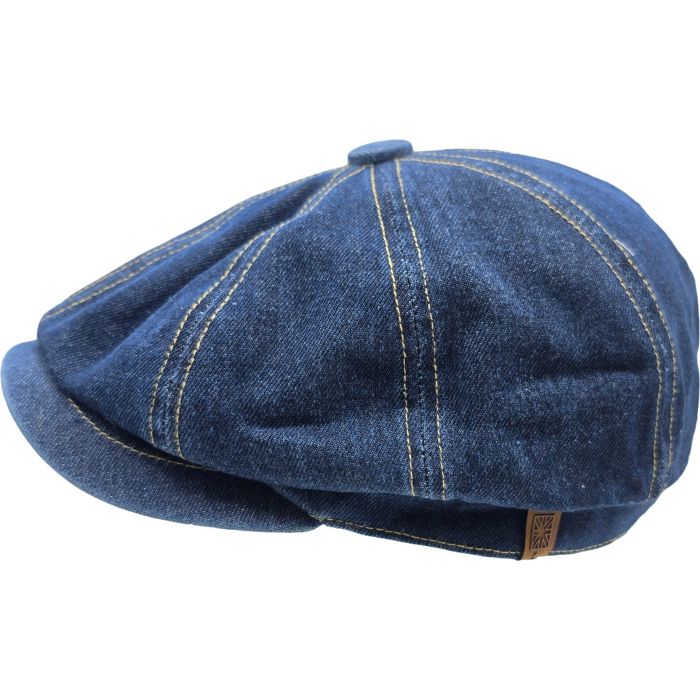 Denim Summer Newsboy Cap 