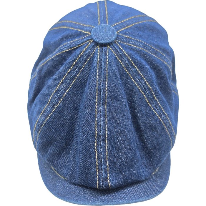Denim Summer Newsboy Cap 