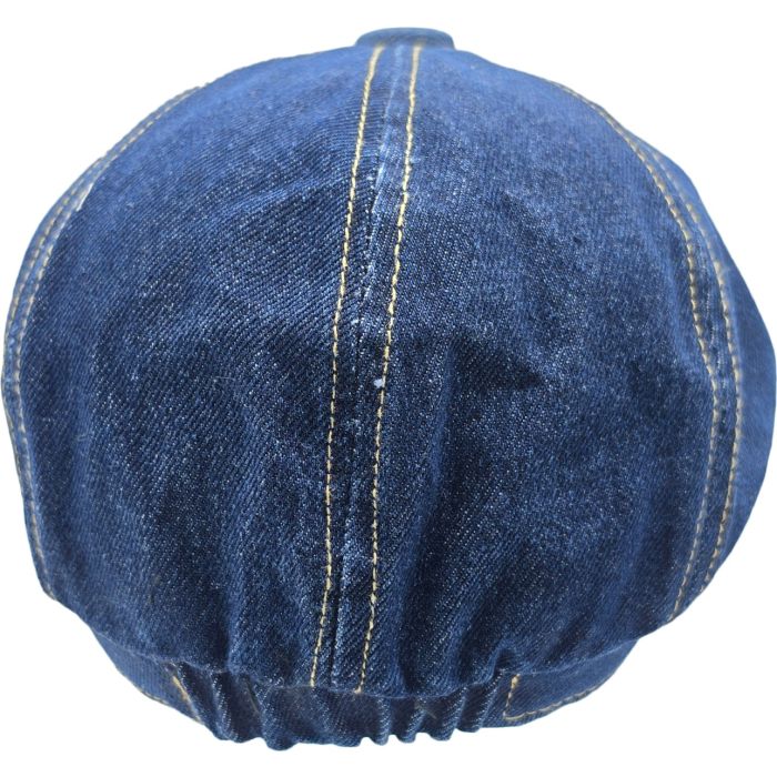 Denim Summer Newsboy Cap 