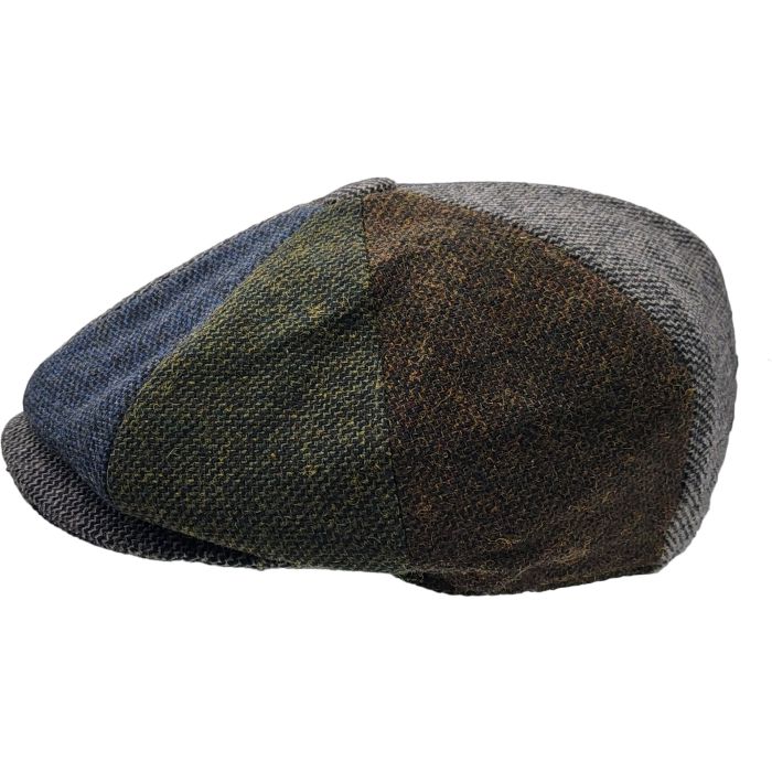 Patchwork Newsboy Cap