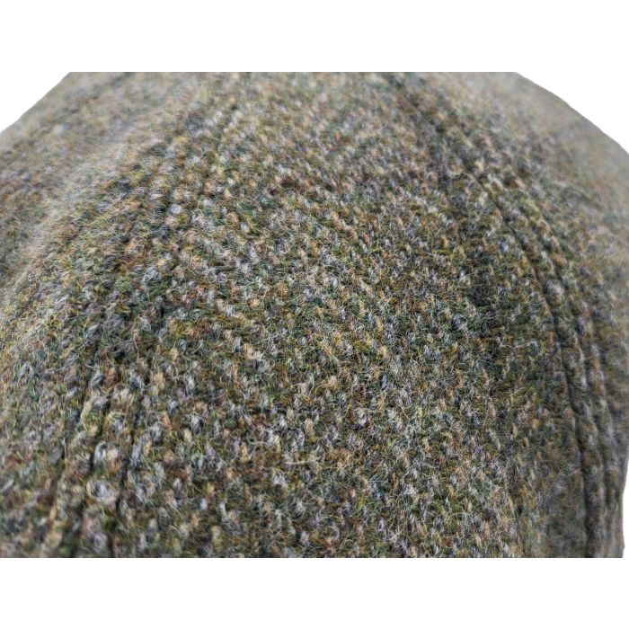 Classic Wool Olive Green Newsboy Cap