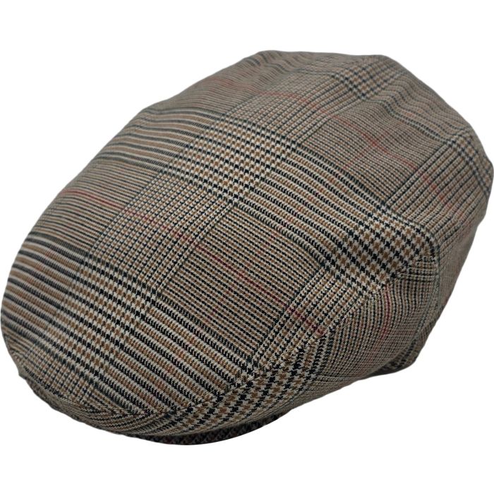 Casual Outdoor Checked Summer Flat Cap