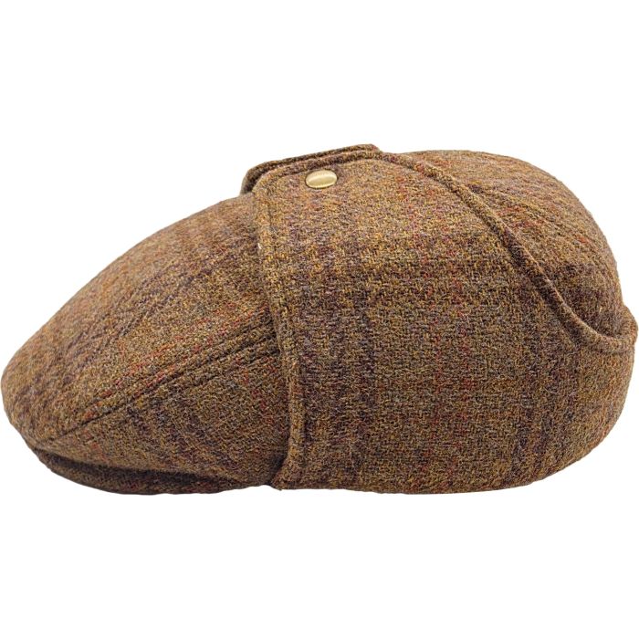 Wool Blend Convertible Flat Cap