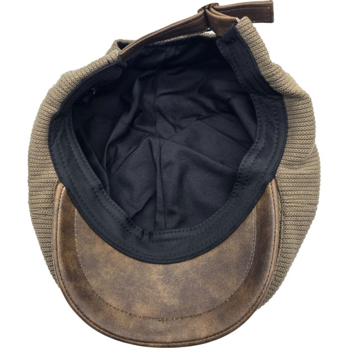 Mens 6-Panel Newsboy Cap