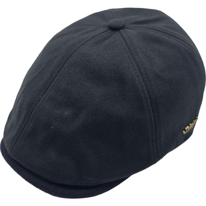 Plain Newsboy Cap with Contrast Peak
