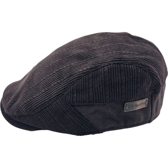 Plain Corduroy Newsboy Cap
