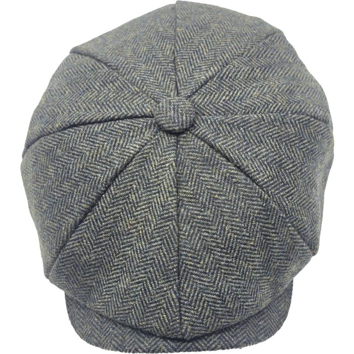 Classic Herringbone Newsboy Cap
