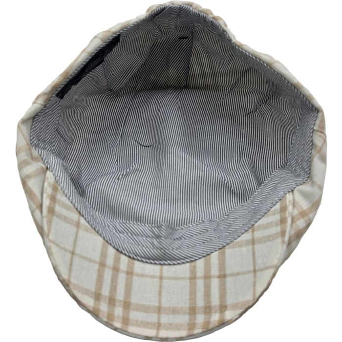 Summer Plaid Flat Cap