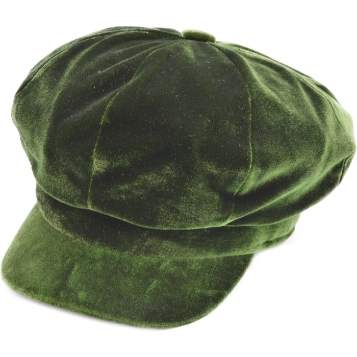 Classic Velvet Newsboy Cap