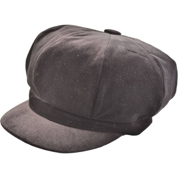 Classic Velvet Newsboy Cap
