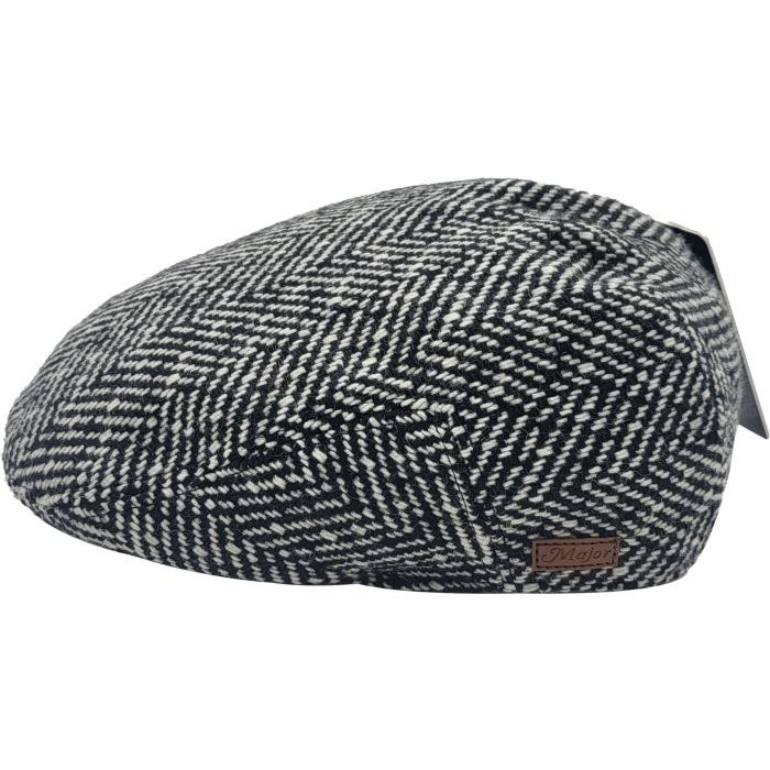 Herringbone Flat Cap