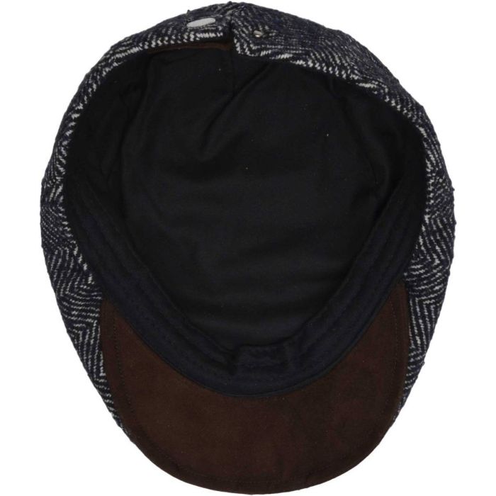 Herringbone Flat Cap