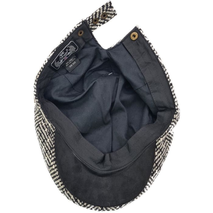 Herringbone Flat Cap