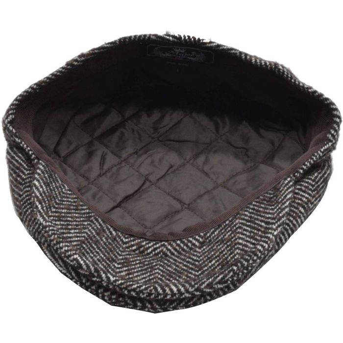 Herringbone Flat Cap