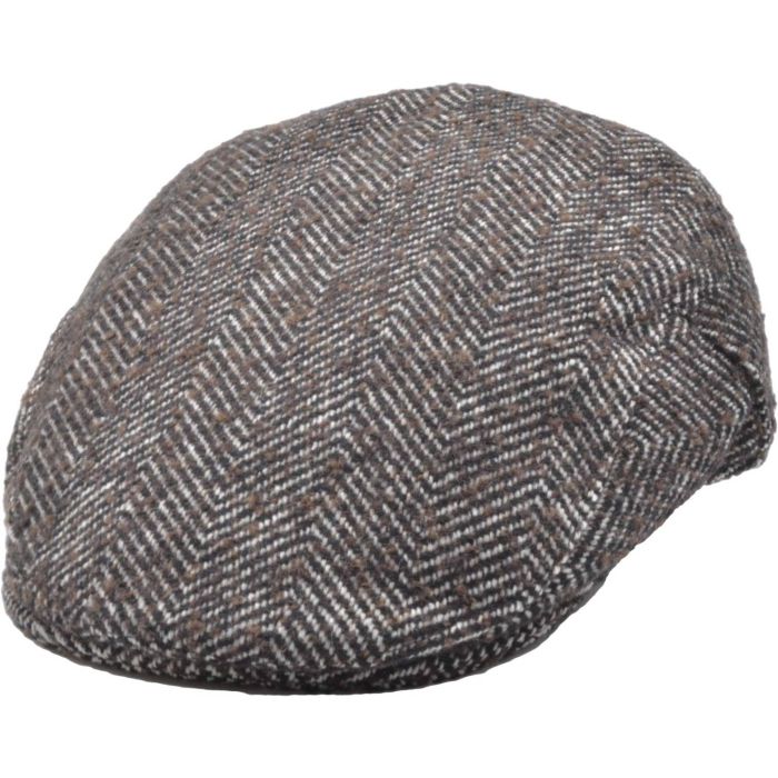 Herringbone Flat Cap