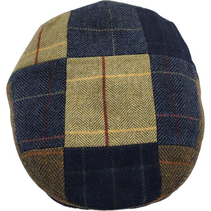 Patchwork Flat Cap
