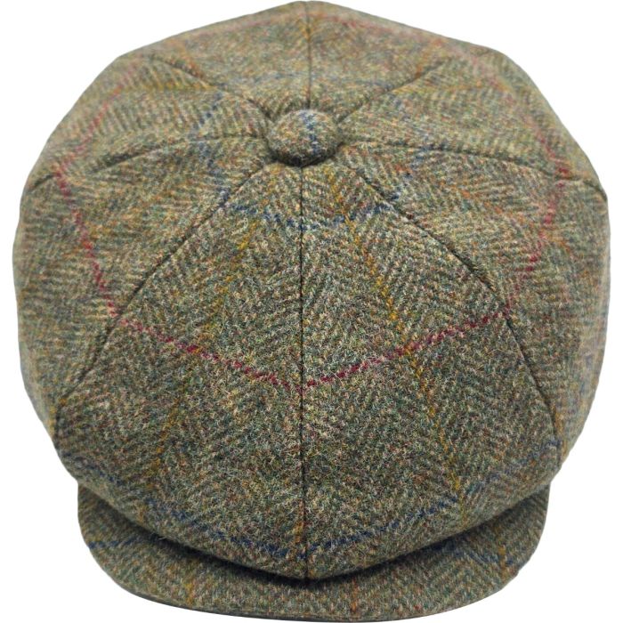 Classic Multi-color Herringbone Newsboy Cap