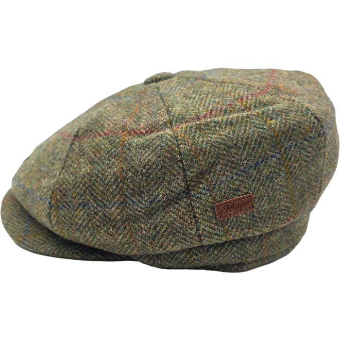 Classic Multi-color Herringbone Newsboy Cap