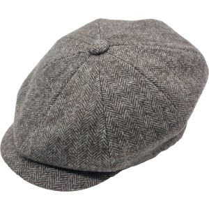 Classic Herringbone Newsboy Caps