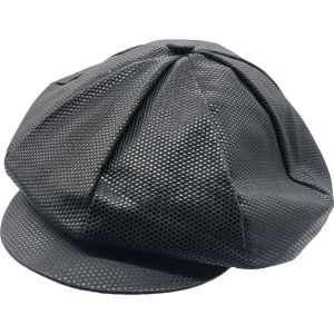 Big Apple Leather Newsboy Cap
