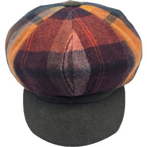 Patchwork Multi-Colour Women’s Newsboy Cap