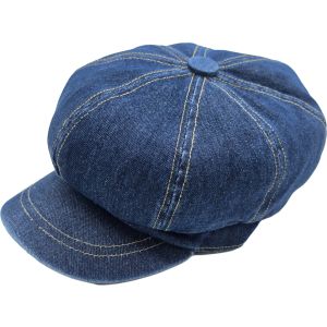 Women’s Denim Summer Newsboy Cap