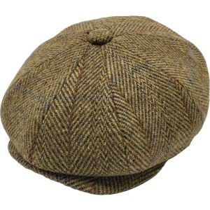 Kids Herringbone Newsboy Cap
