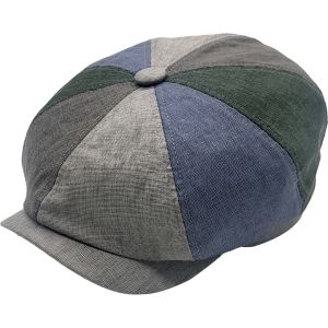 Summer Patchwork Newsboy Cap 