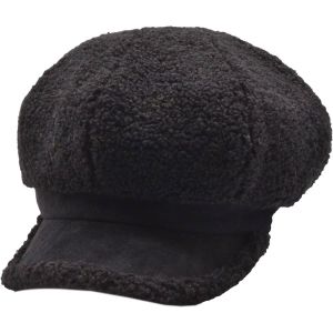 Womens Sherpa Newboy Cap