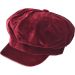 Classic Velvet Newsboy Cap