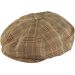 Checked Newboy Cap
