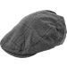 Mens Casual Outdoor Checked Flat Cap