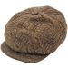 Genuine Leather Newsboy Cap