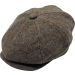 Classic Multi-color Herringbone Newsboy Cap
