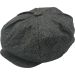 Large Wool Big Apple Newsboy Cap