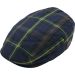 Scottish Blue Tartan Flat Cap