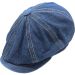 Denim Summer Newsboy Cap 