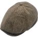 Stylish Checked 6-Panel Flat Cap