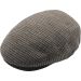 Check Pattern Flat Cap with Ear Flaps
