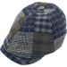 Adjustable Patchwork Newsboy Cap