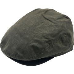 Waterproof Wax Flat Cap
