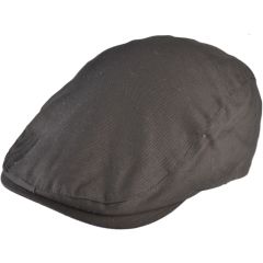 Classic Summer Flat Cap - Black